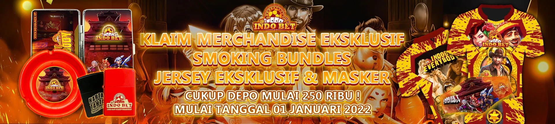 Merchandise Eksklusif Indobet
